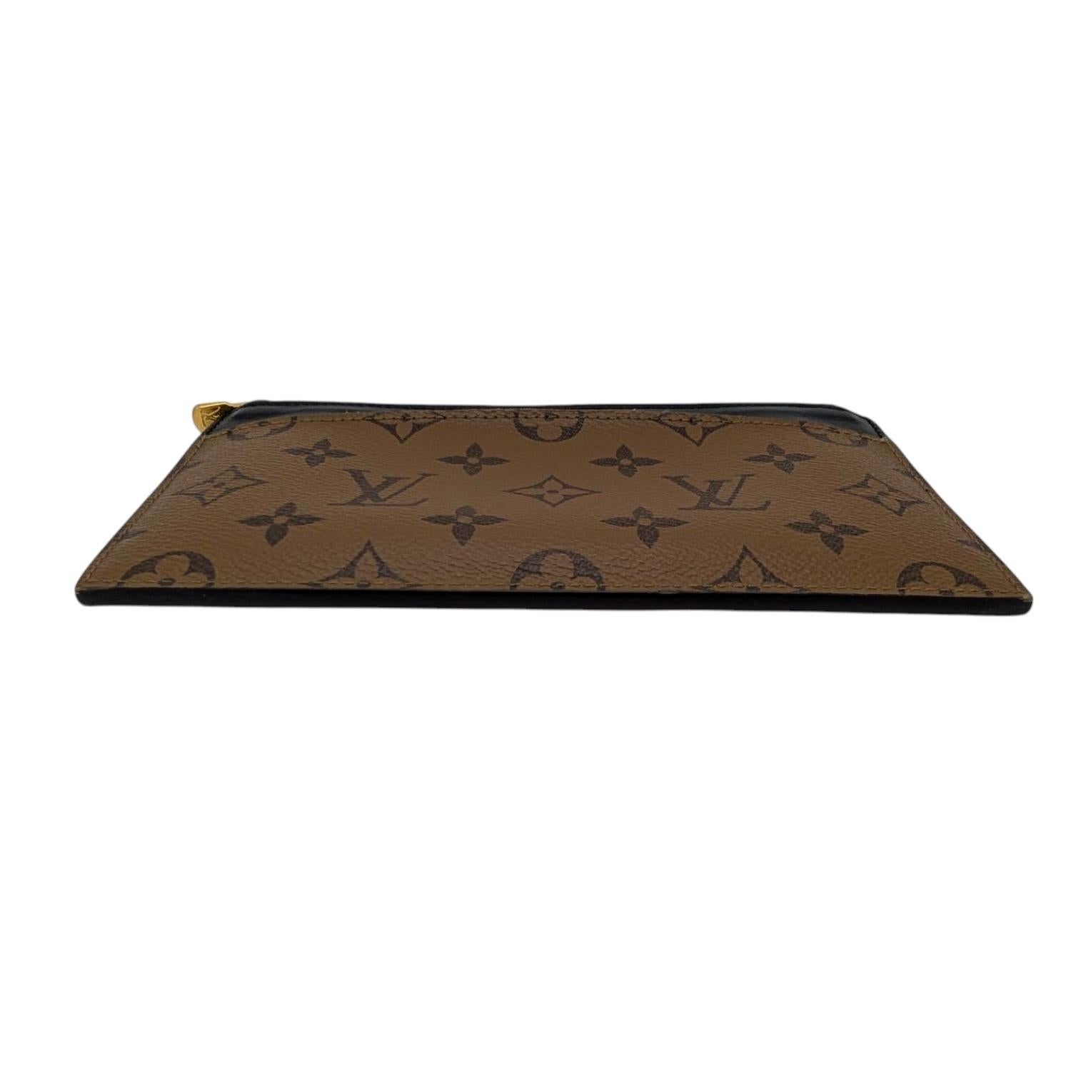Louis Vuitton Reverse Monogram Slim Purse For Sale 2