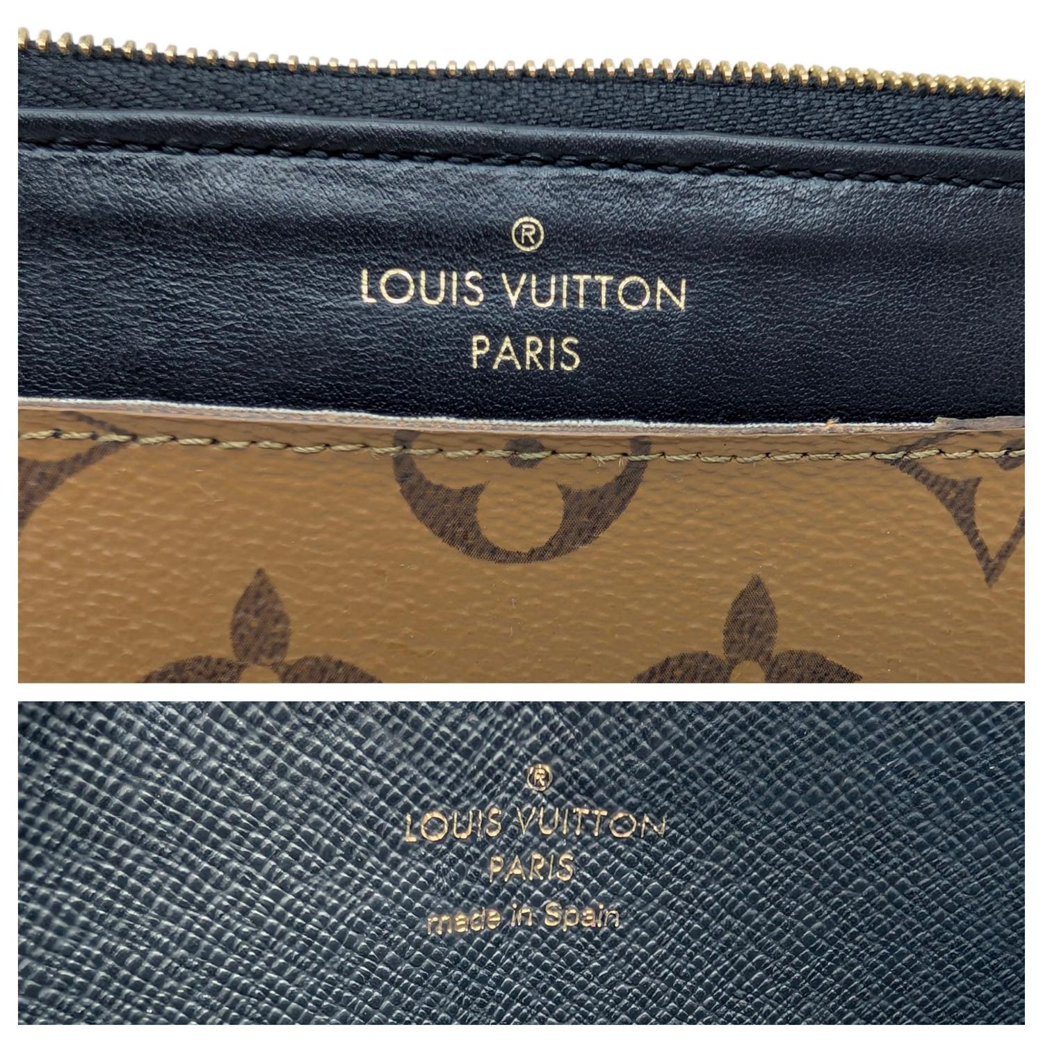 Louis Vuitton Reverse Monogram Slim Purse For Sale 4