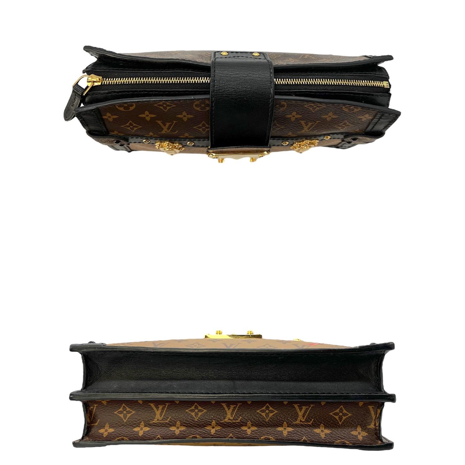 Women's or Men's Louis Vuitton Reverse Monogram Trunk Clutch