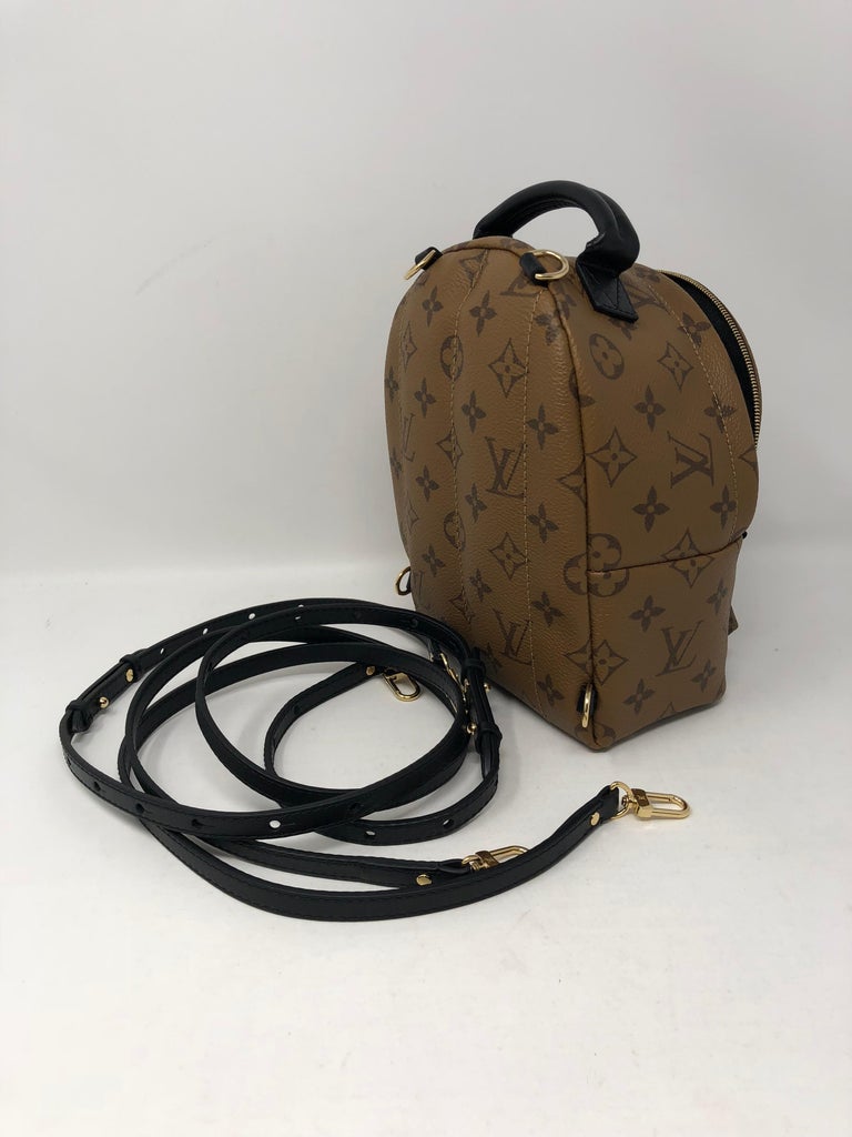 Louis Vuitton Reverse Palm Springs Mini Backpack For Sale at 1stdibs