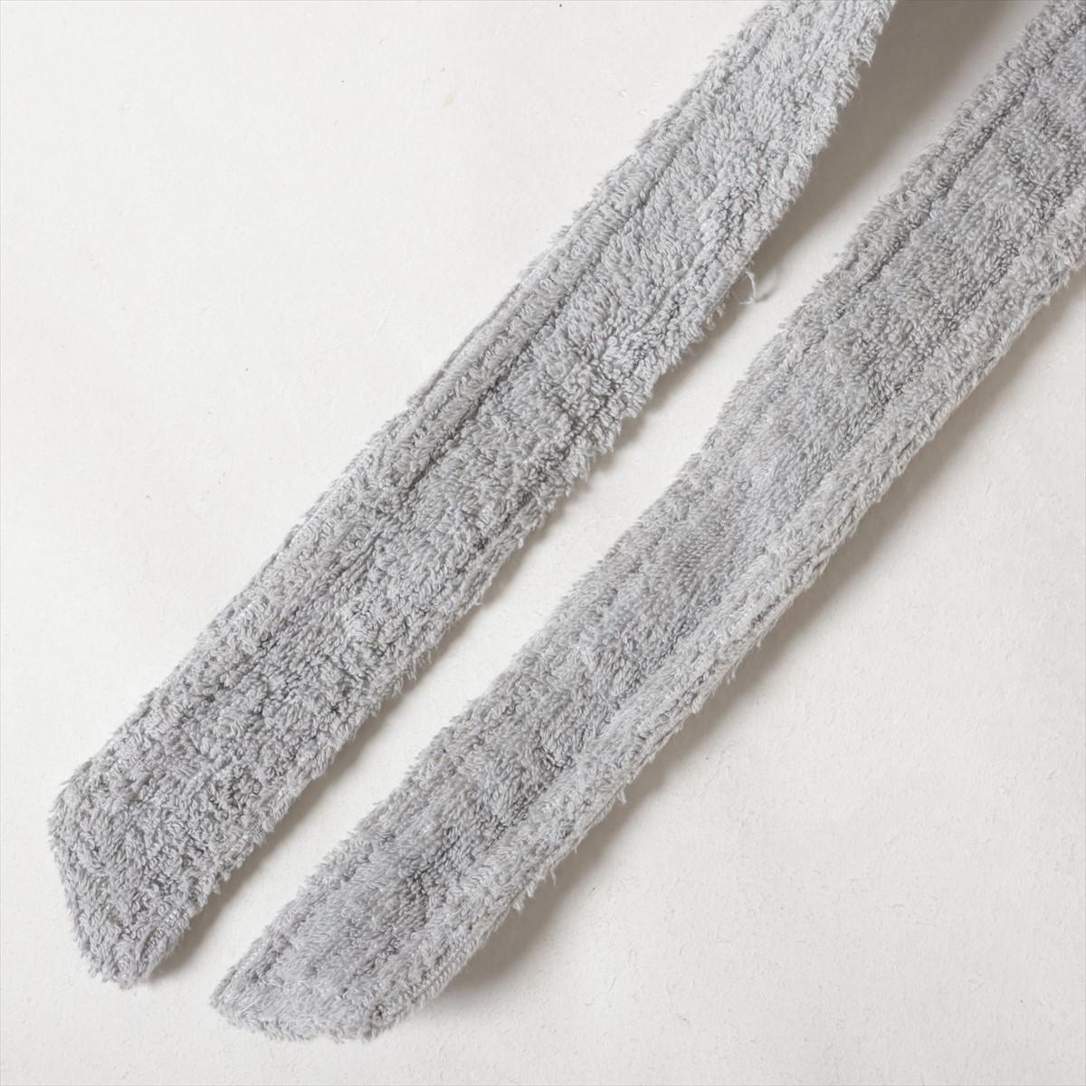Louis Vuitton Reversible Cotton Bathrobe Gray x White 10