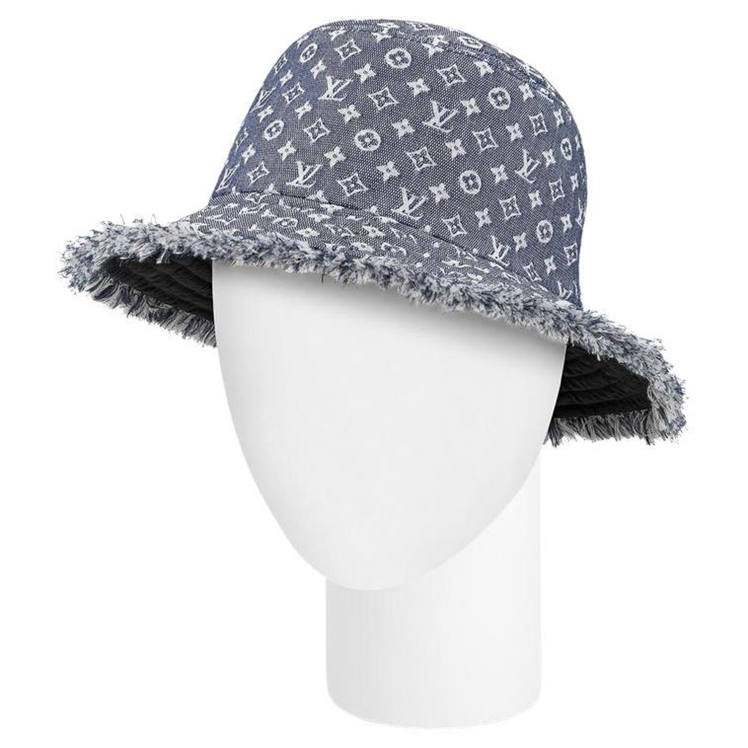 Vuitton Denim Hat - 4 For Sale 1stDibs | denim hat, denim louis vuitton hat, lv denim hat