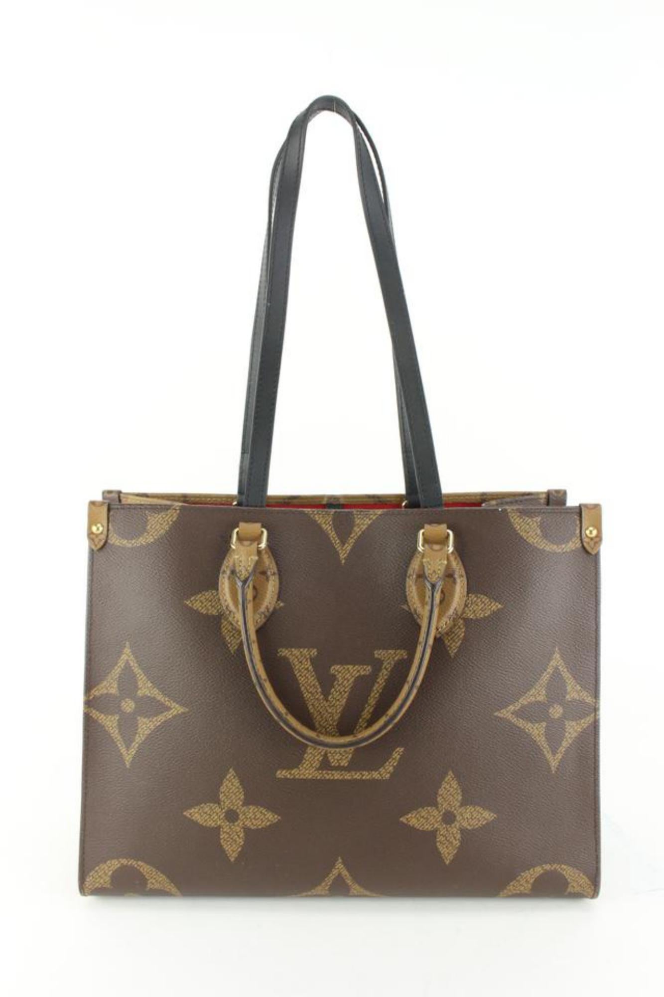 Louis Vuitton Reversible Monogram Onthego MM Tote Bag 9lk516s 4