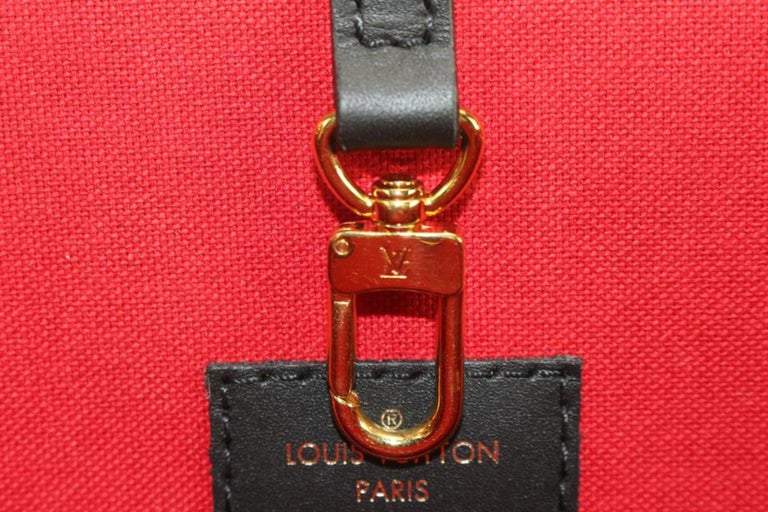 Louis Vuitton Monogram On the go red pink reversible tote – The Find
