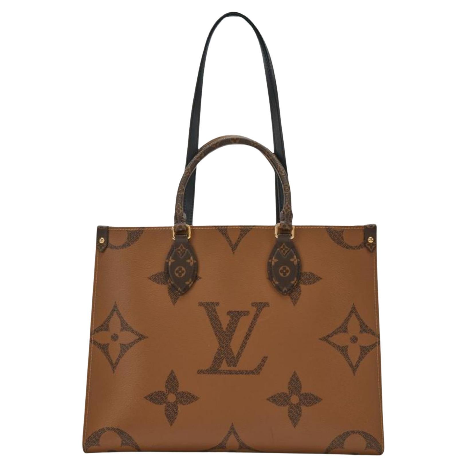 Louis Vuitton Reversible Monogram Onthego MM Tote Bag 9lk516s at 1stDibs |  lv reversible bag, louis vuitton reversible bag, reversible louis vuitton  bag