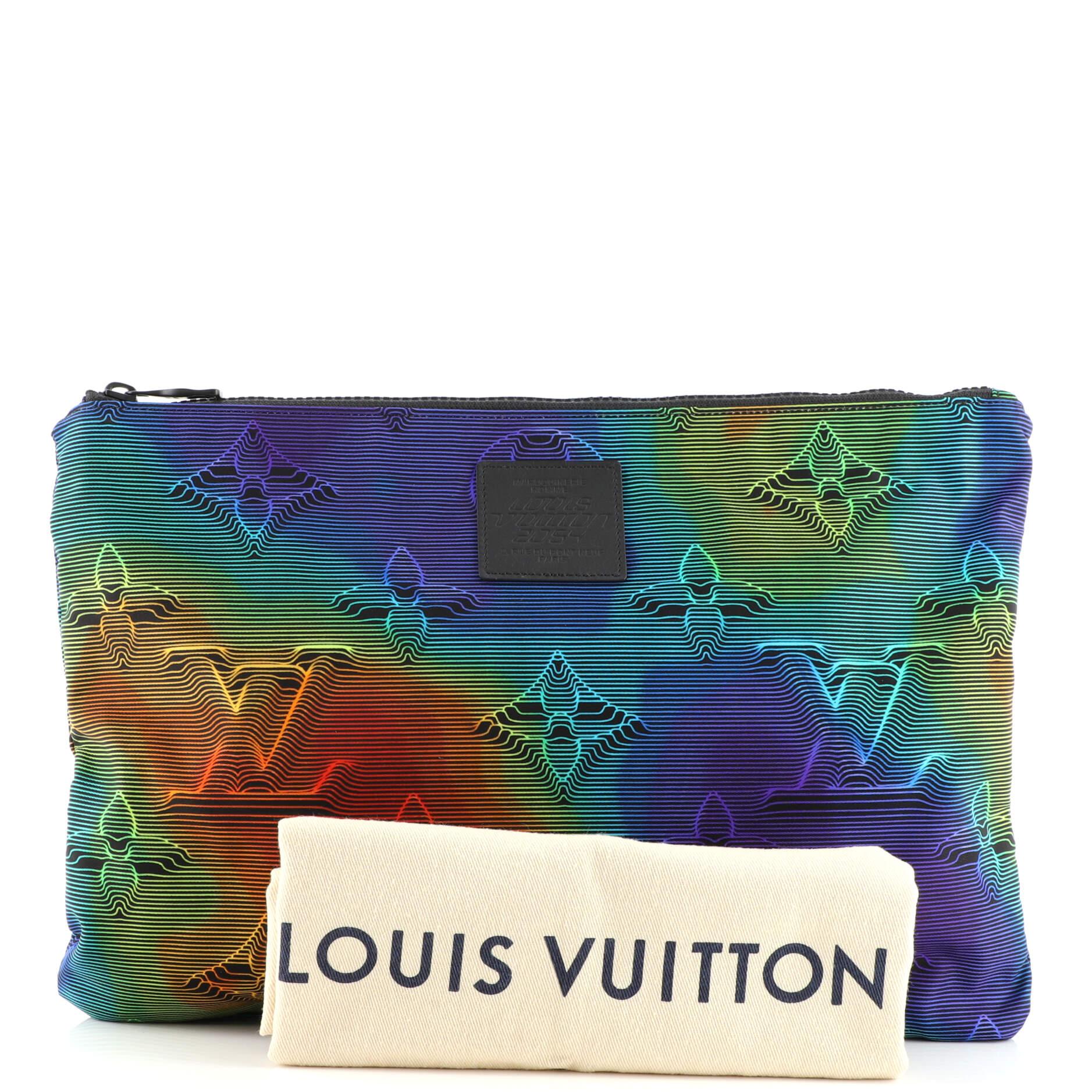 Louis Vuitton Multicolor Monogram Watercolor Cotton Reversible
