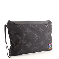 Louis Vuitton Reversible Pouch Limited Edition 2054 Monogram Textile