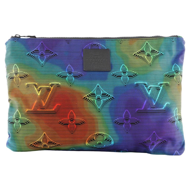 Louis Vuitton Reversible Pouch Limited Edition 2054 Monogram Textile at  1stDibs