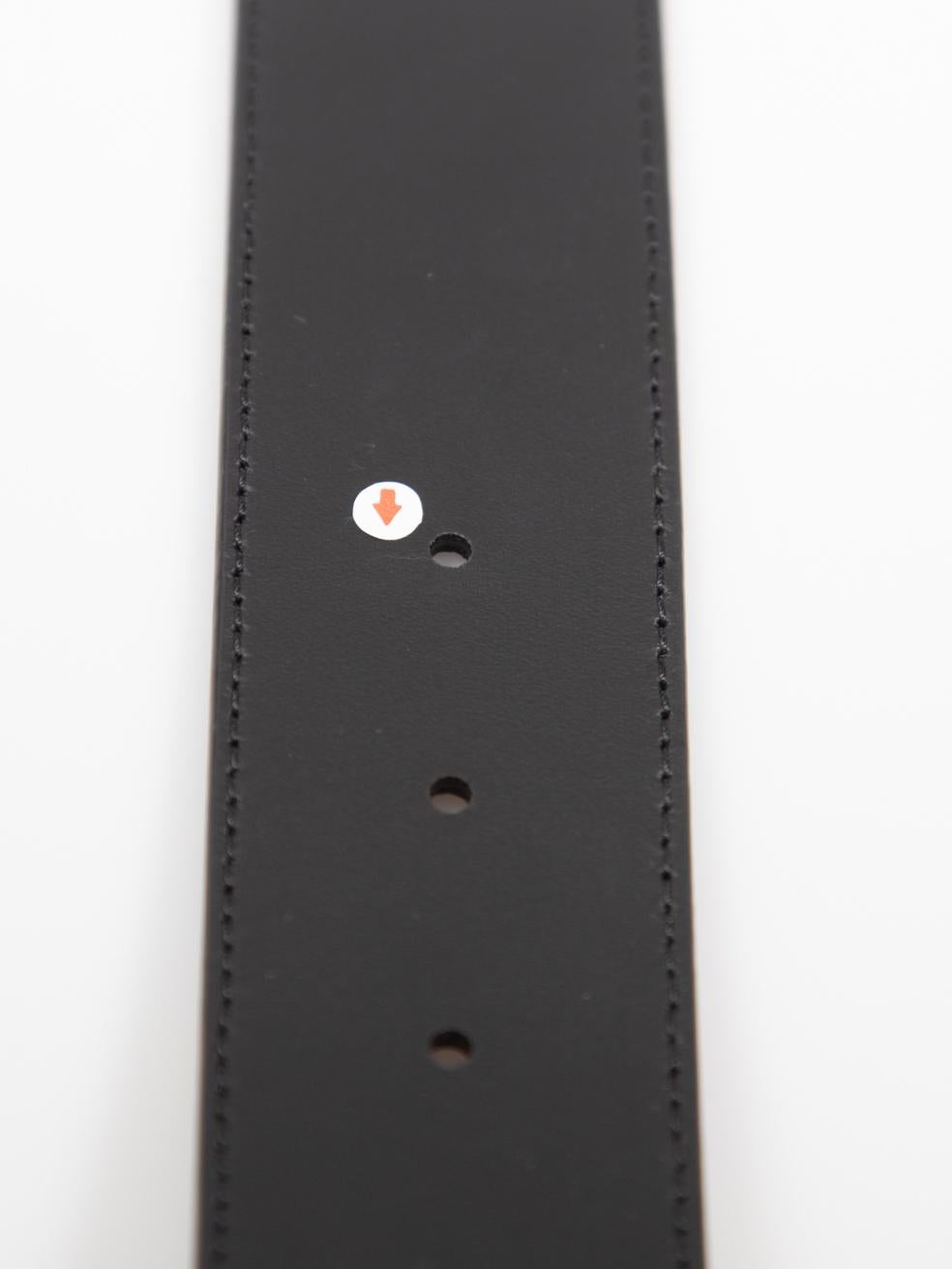Louis Vuitton Reversible Silver Initiales Belt 4