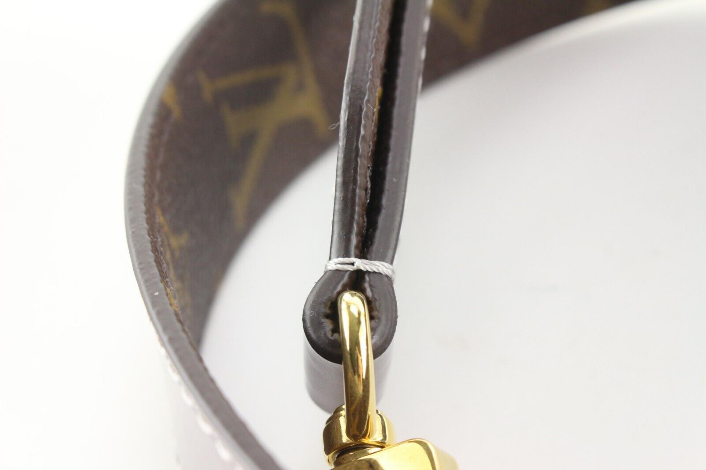 Louis Vuitton - Bandoulière à bandoulière réversible avec monogramme Vernis 1LU0224 en vente 1