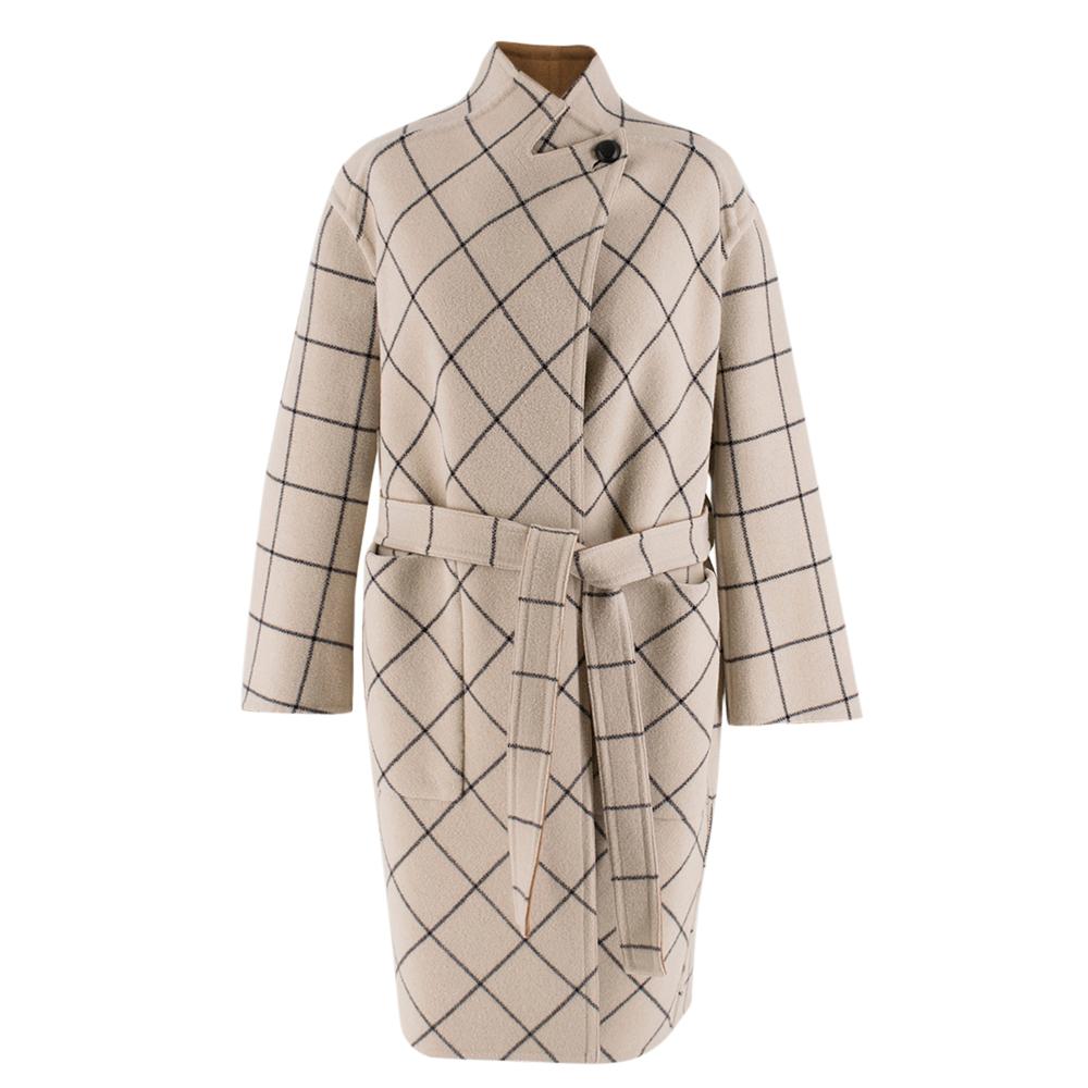 Louis Vuitton Reversible Wool Wrap Coat SIZE XS 2