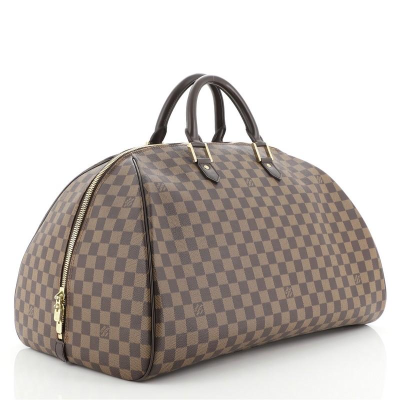 Brown Louis Vuitton Ribera Handbag Damier GM