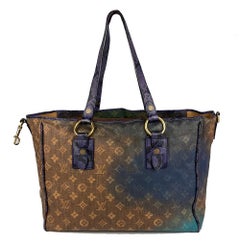 Louis Vuitton Richard Prince Blue Heartbreak Jokes Tote