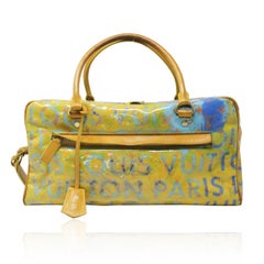 Louis Vuitton Richard Prince Jaune Weekender Bag