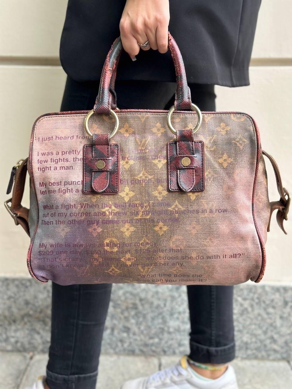 Louis Vuitton Richard Prince Verrückte Witze I.L.A. Top-Handle-Tasche 3