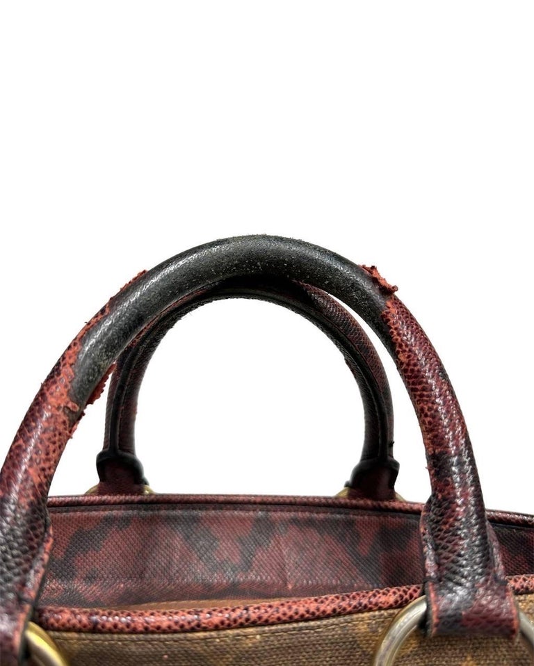 Red Monogram Jokes Man Crazy in Monogram Canvas with Gold Hardware, 2008, Holiday Handbags & Accessories, 2020