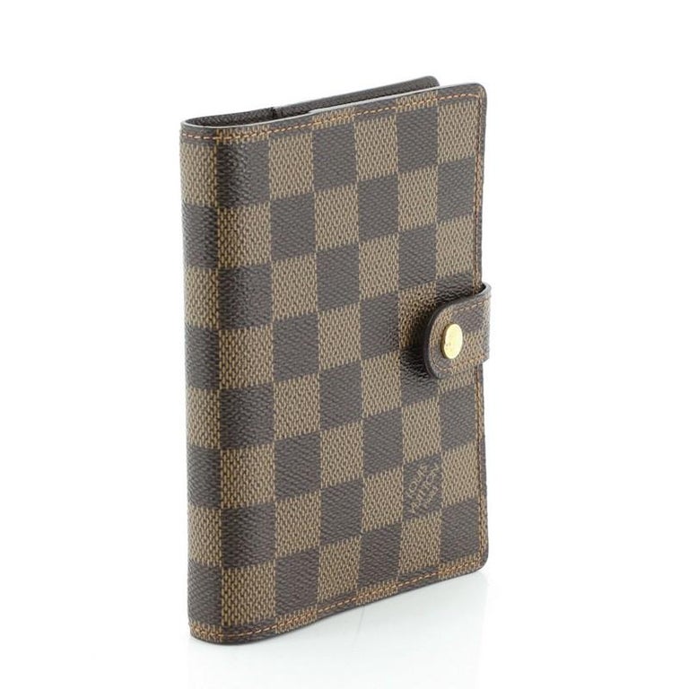 Louis Vuitton Ring Agenda Cover Damier PM For Sale at 1stdibs