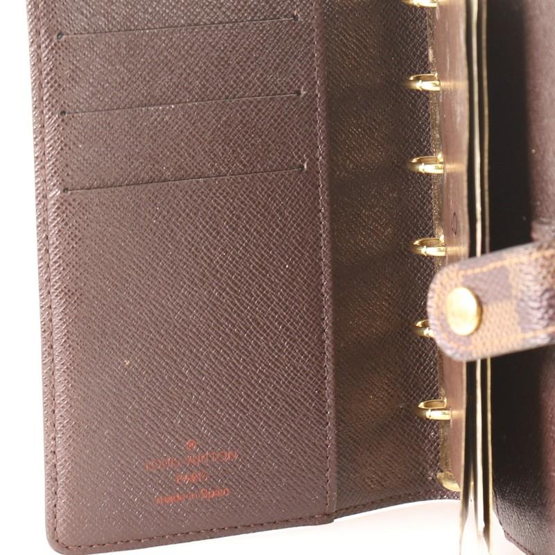 Louis Vuitton Ring Agenda Cover Damier PM 3