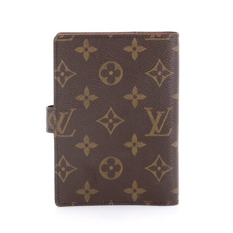 Louis Vuitton Ring Agenda Cover Monogram Canvas PM at 1stdibs