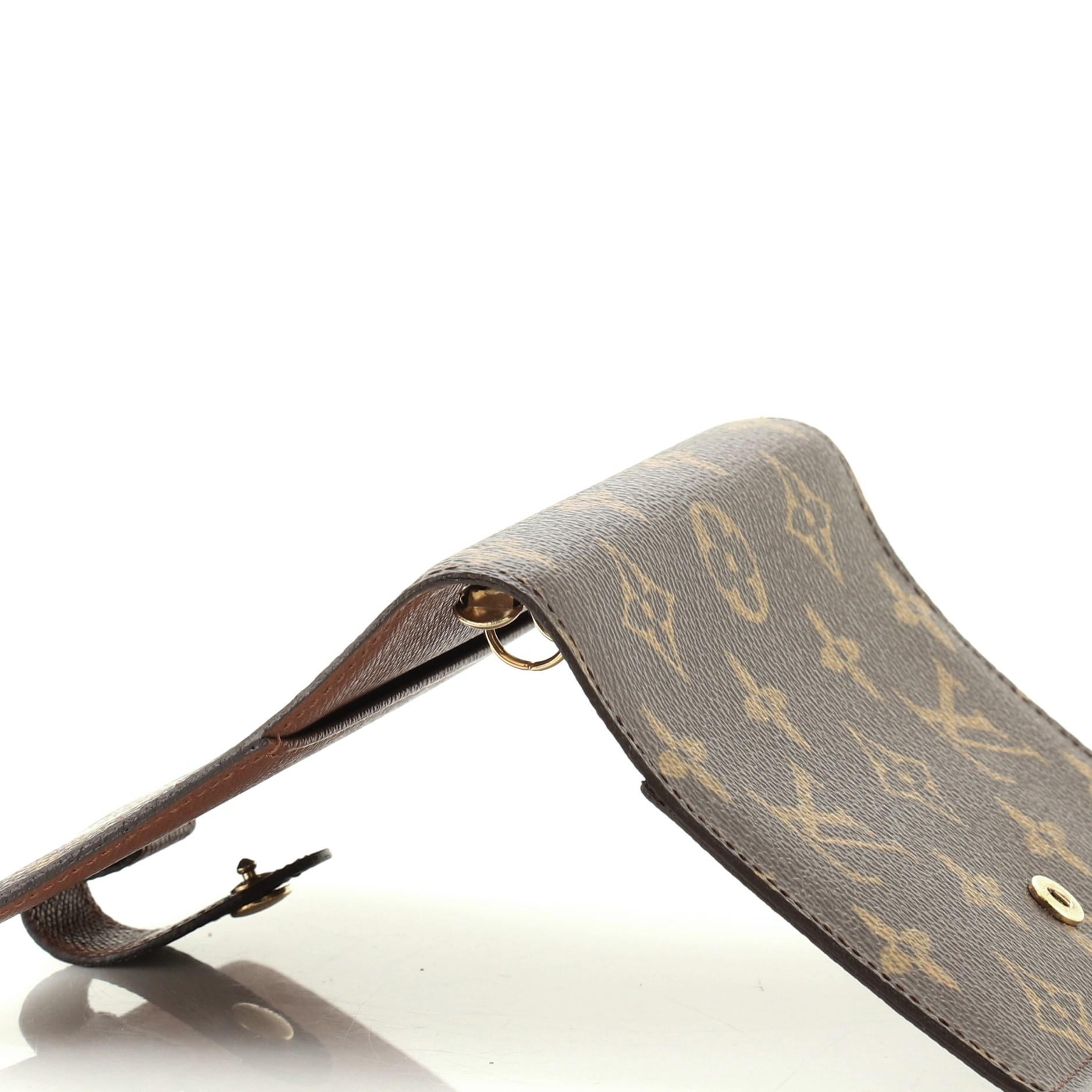 Women's or Men's Louis Vuitton Ring Agenda Cover Monogram Canvas PM
