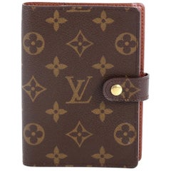 Louis Vuitton Ring Agenda Cover Monogram Canvas PM