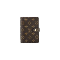 Louis Vuitton Ring Agenda Cover Monogram Canvas PM