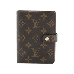 Louis Vuitton Pocket Agenda Cover Vuittonite Monogram