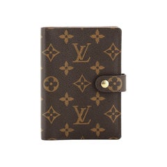 Louis Vuitton Ring Agenda Cover Monogram Canvas PM