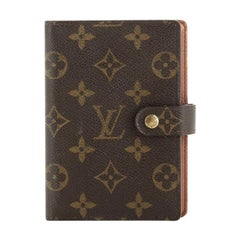 Louis Vuitton Ring Agenda Cover Monogram Canvas PM