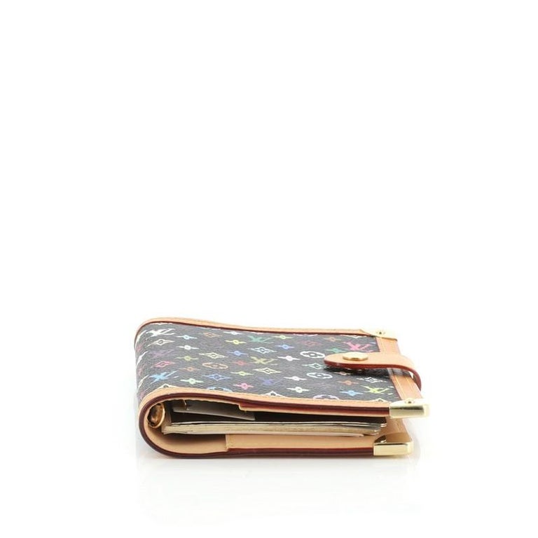 Louis Vuitton Monogram Multicolore Small Ring Agenda Cover (SHF-14689) –  LuxeDH