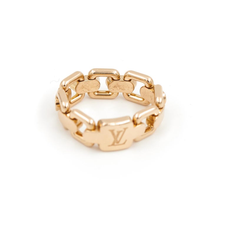 Louis Vuitton Ring Yellow Gold For Sale at 1stDibs