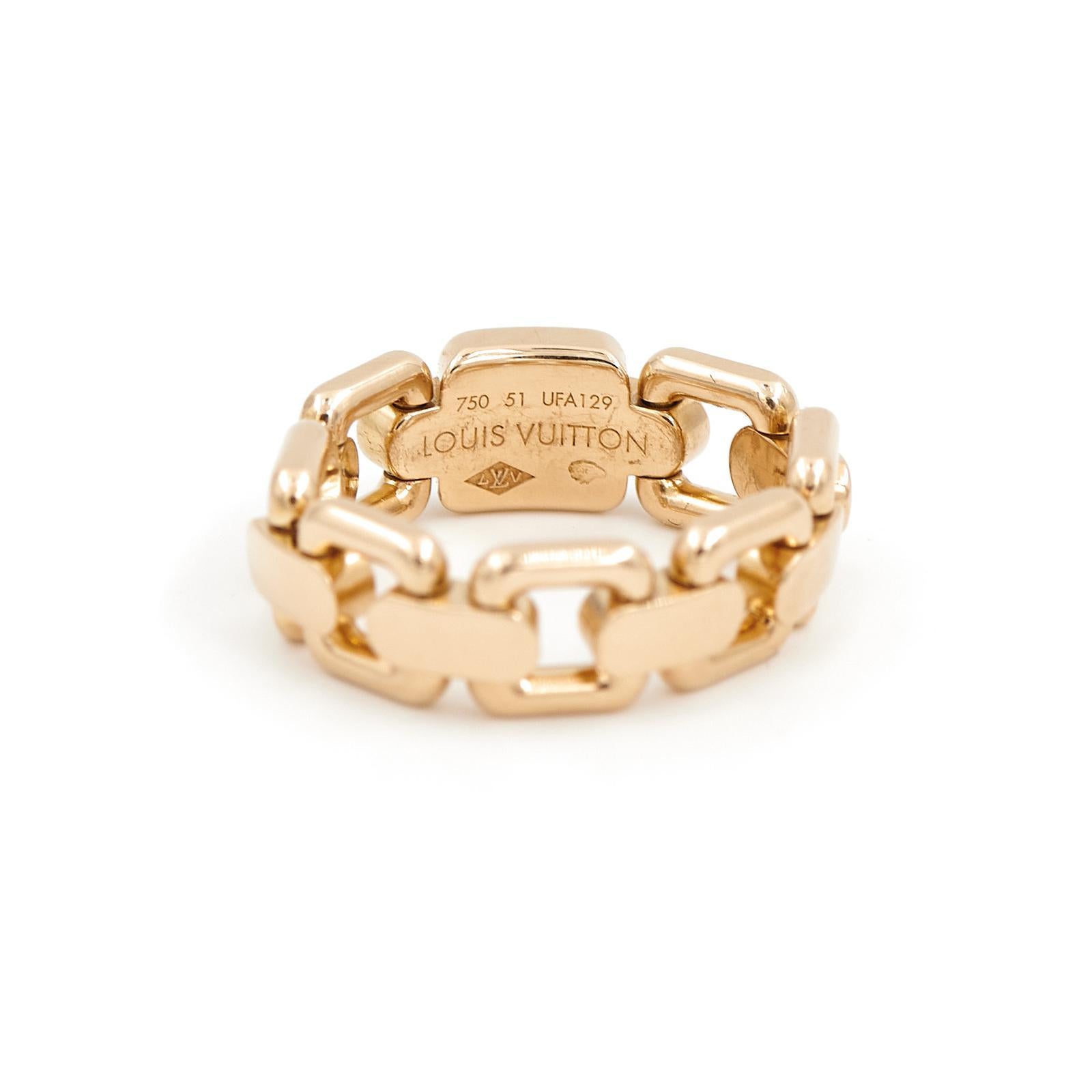 Louis Vuitton-Ring  Gelbgold Damen im Angebot