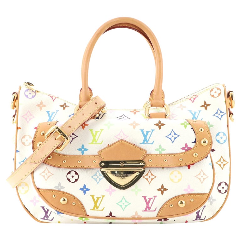 Louis Vuitton Murakami Rita White Multicolor Monogram Shoulder Bag