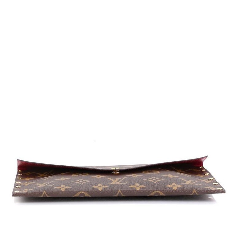 Louis Vuitton Rivets Envelope Monogram Canvas at 1stDibs