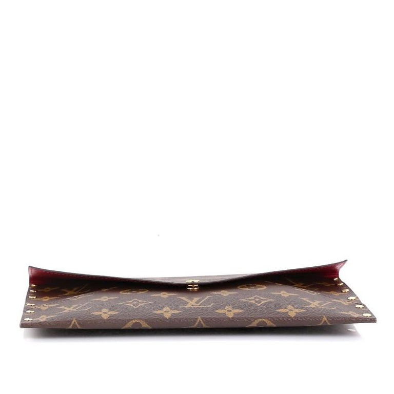 Louis Vuitton Rivets Envelope Monogram Canvas at 1stdibs