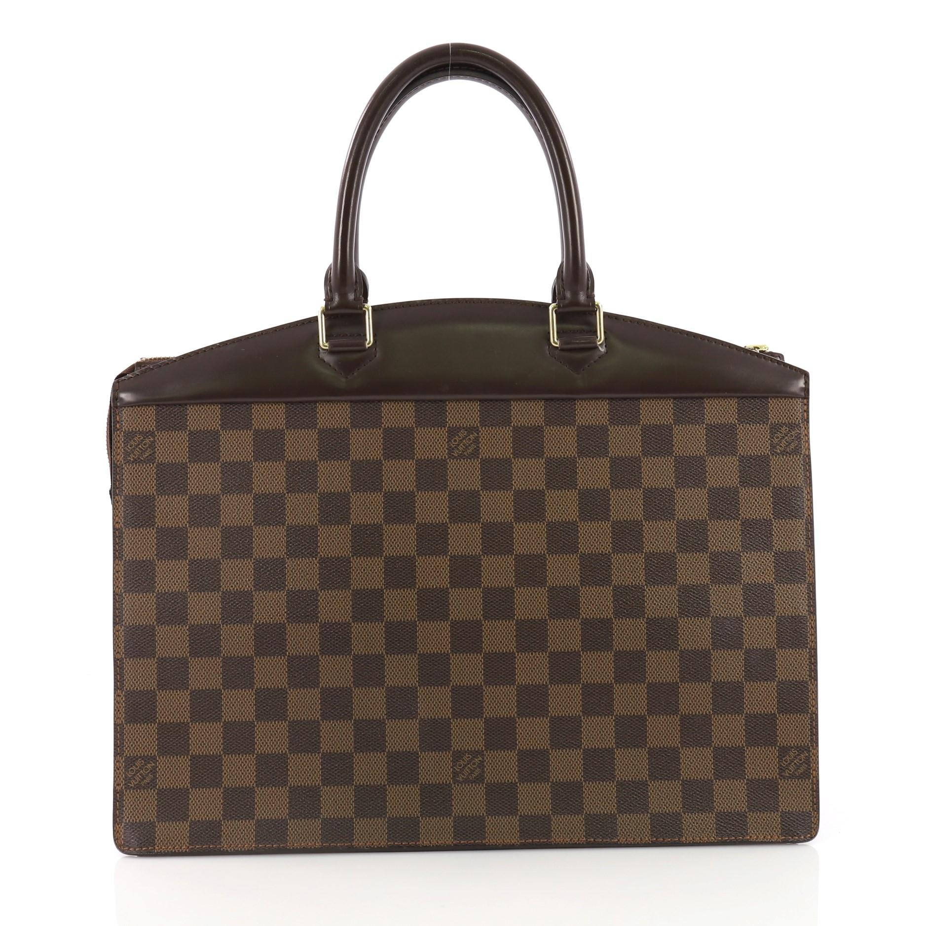 Louis Vuitton Riviera Handbag Damier In Good Condition In NY, NY