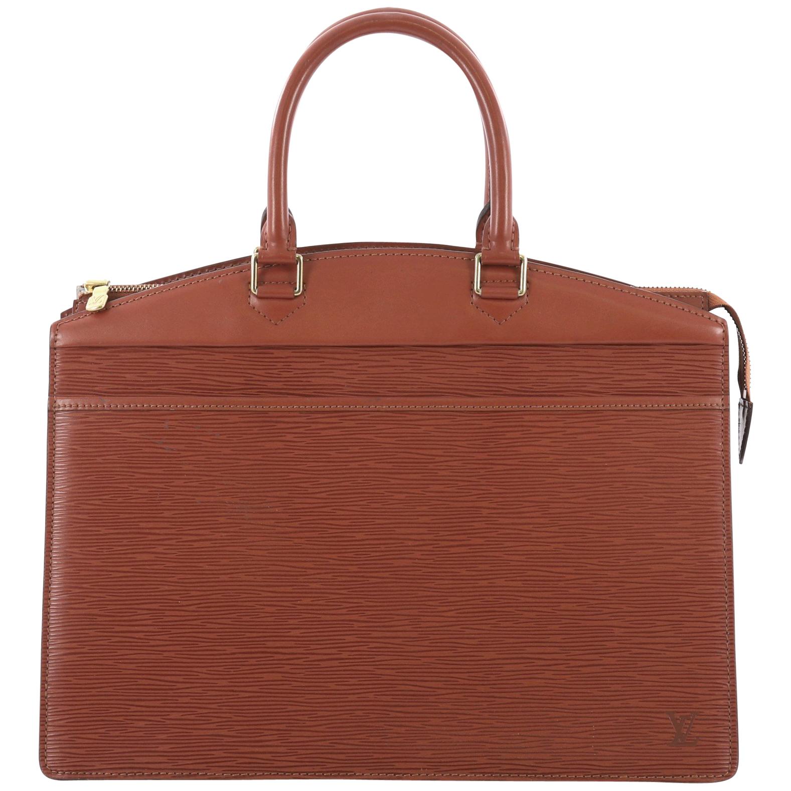 Louis Vuitton Riviera Handbag Epi Leather