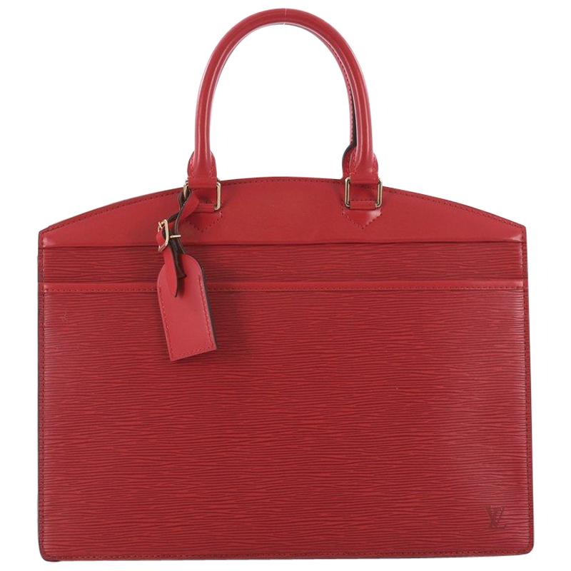 Louis Vuitton Riviera Handbag Epi Leather
