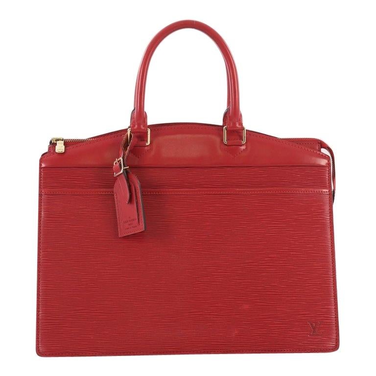 Louis Vuitton Riviera Handbag Epi Leather