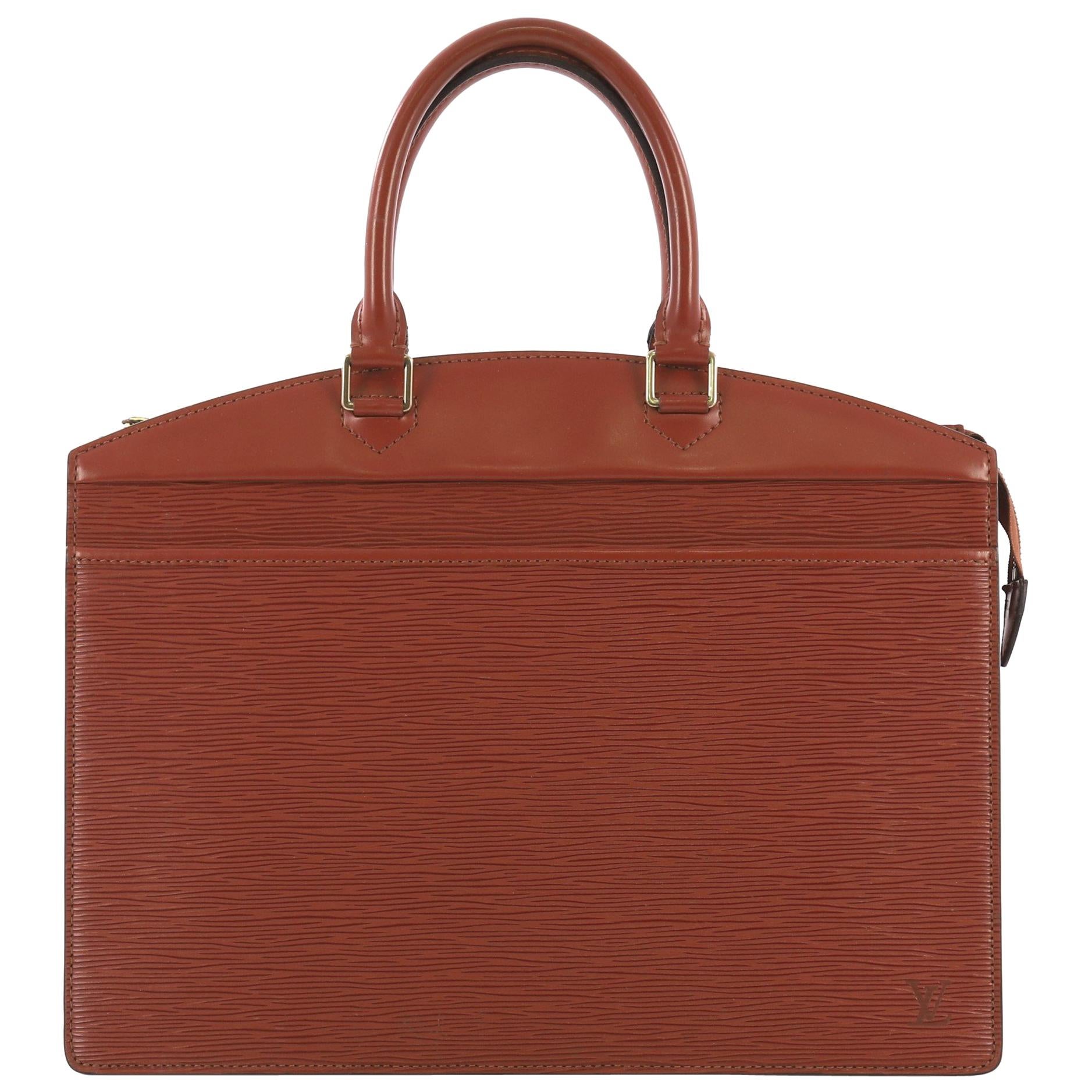 Louis Vuitton Riviera Handbag Epi Leather
