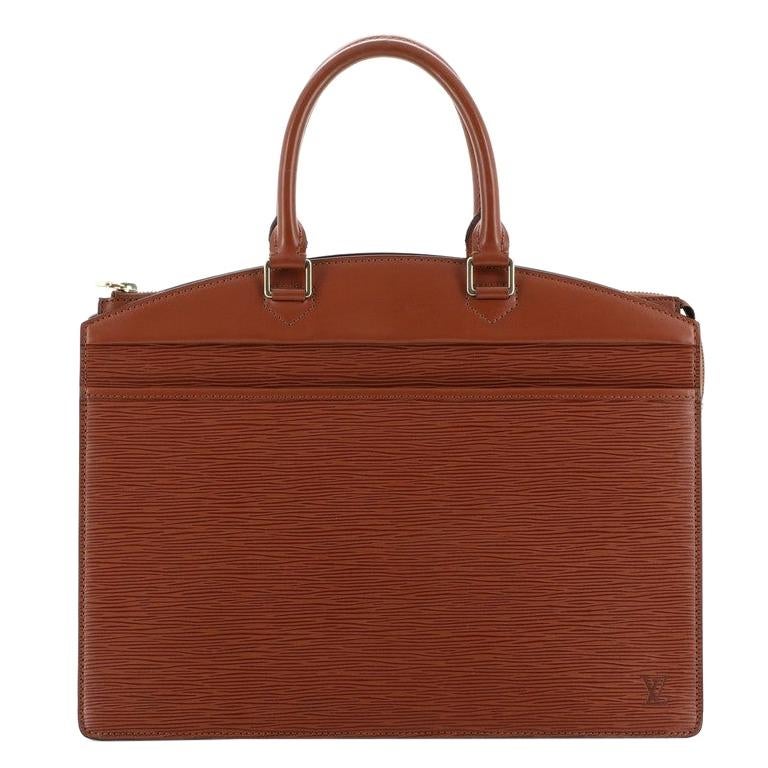 Louis Vuitton Riviera Handbag Epi Leather