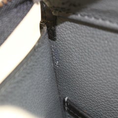 Louis Vuitton Riviera Noir Vanity Case Tote 870087 Black Leather Satchel