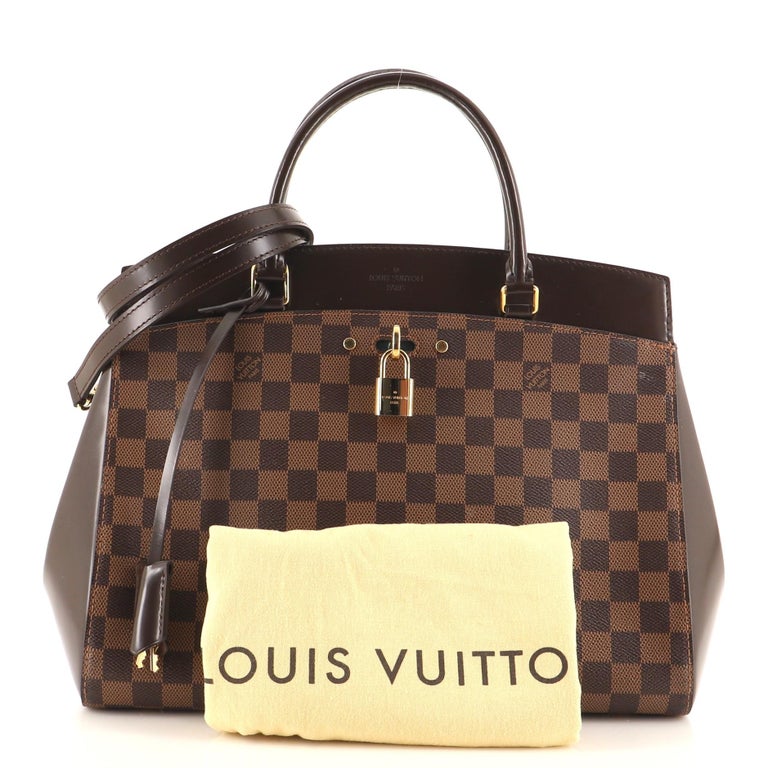 Sold at Auction: Louis Vuitton, LOUIS VUITTON DAMIER EBENE RIVOLI