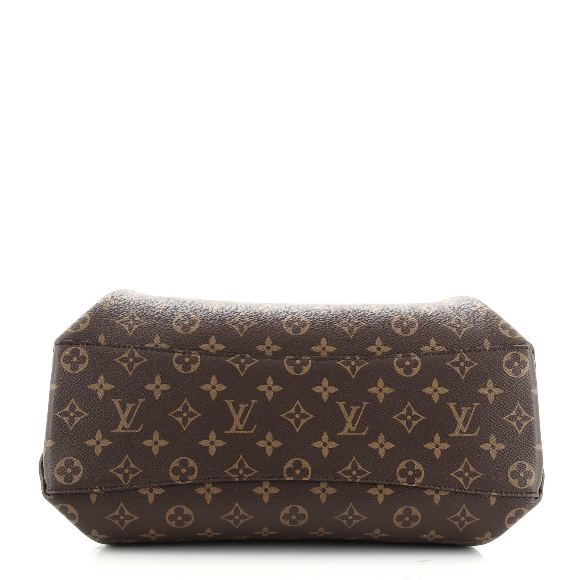 Black Louis Vuitton Rivoli Handbag Monogram Canvas MM
