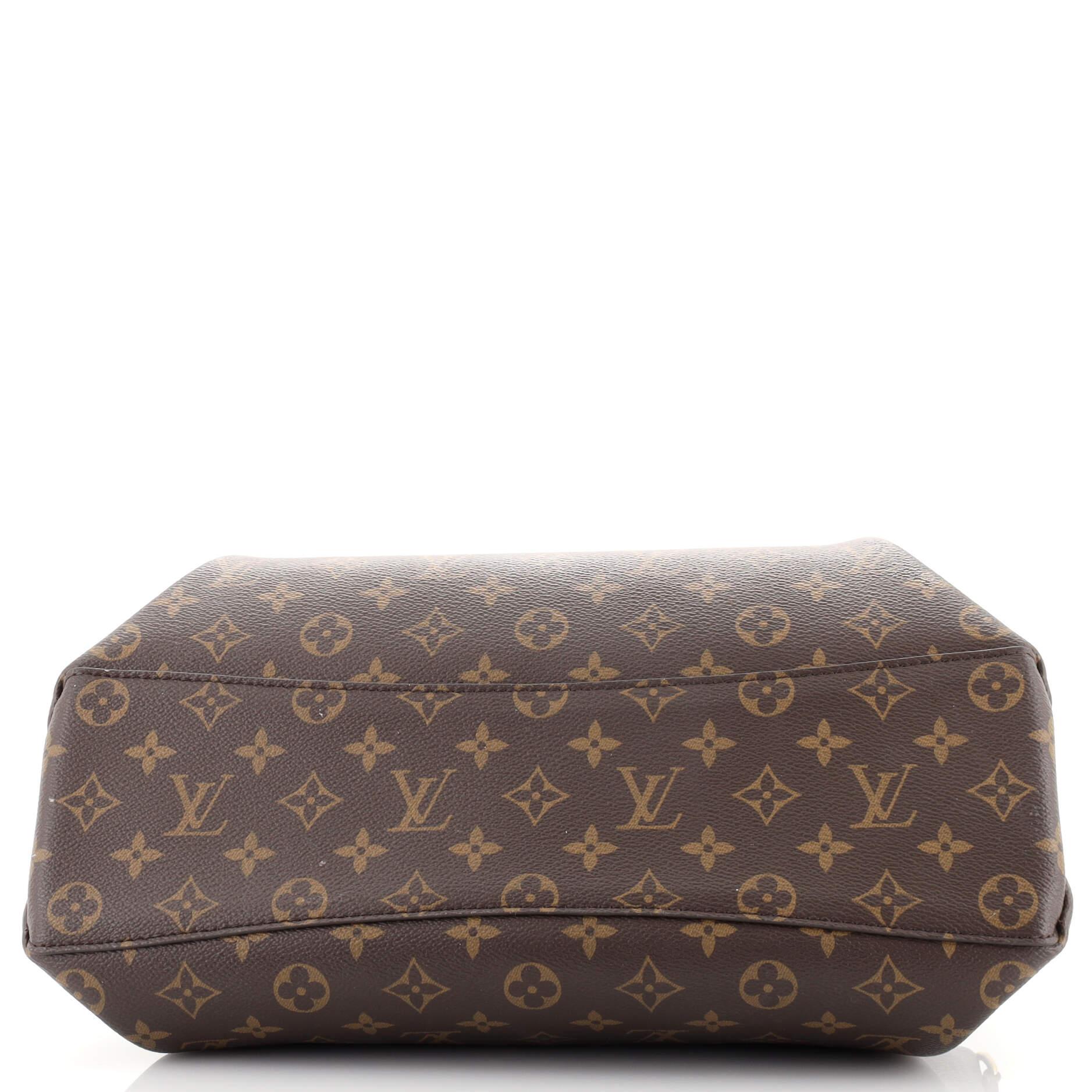 Louis Vuitton Rivoli Handbag Monogram Canvas MM In Fair Condition In NY, NY