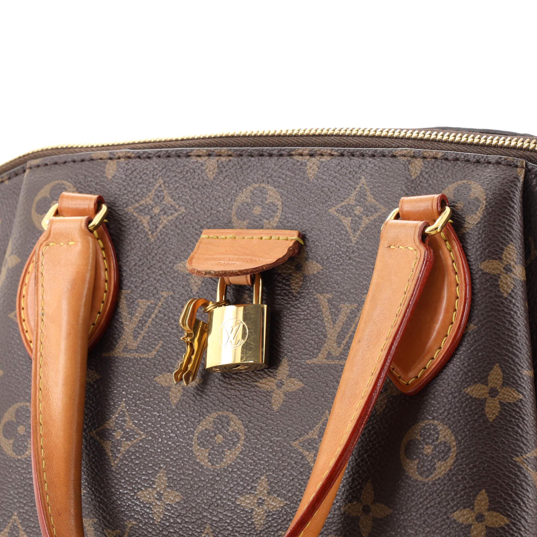 Louis Vuitton Rivoli Handbag Monogram Canvas MM 1