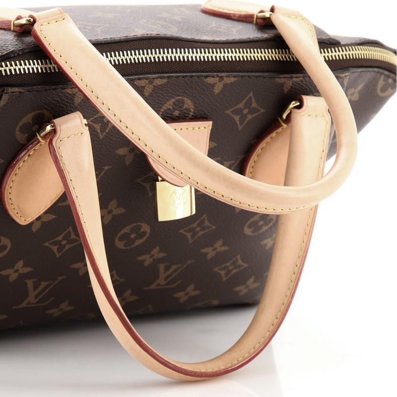 Louis Vuitton Rivoli Handbag Monogram Canvas MM In Good Condition In NY, NY