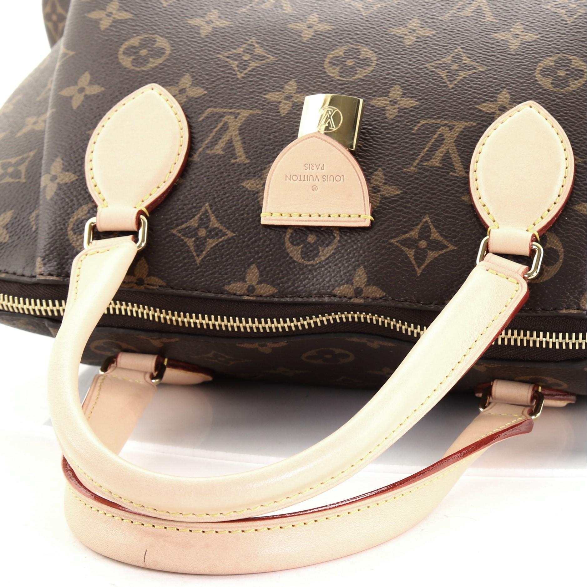 Louis Vuitton Rivoli Handbag Monogram Canvas MM 1