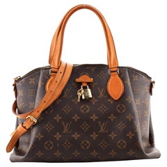 Louis Vuitton Louis Vuitton Rivoli Handtasche Monogramm Segeltuch MM