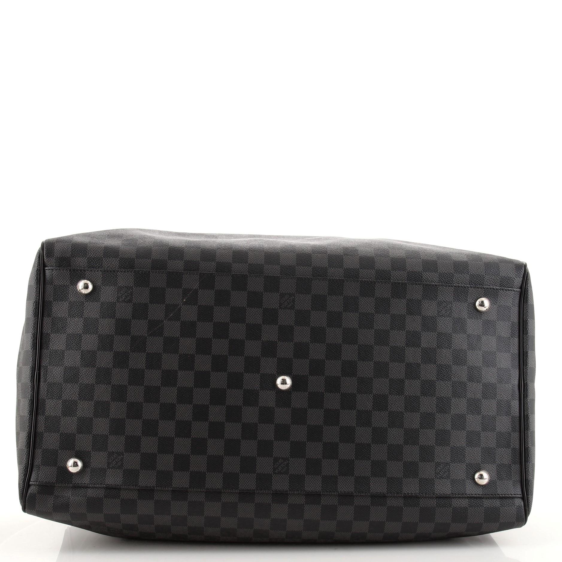 Louis Vuitton Roadster Handbag Damier Graphite In Good Condition In NY, NY